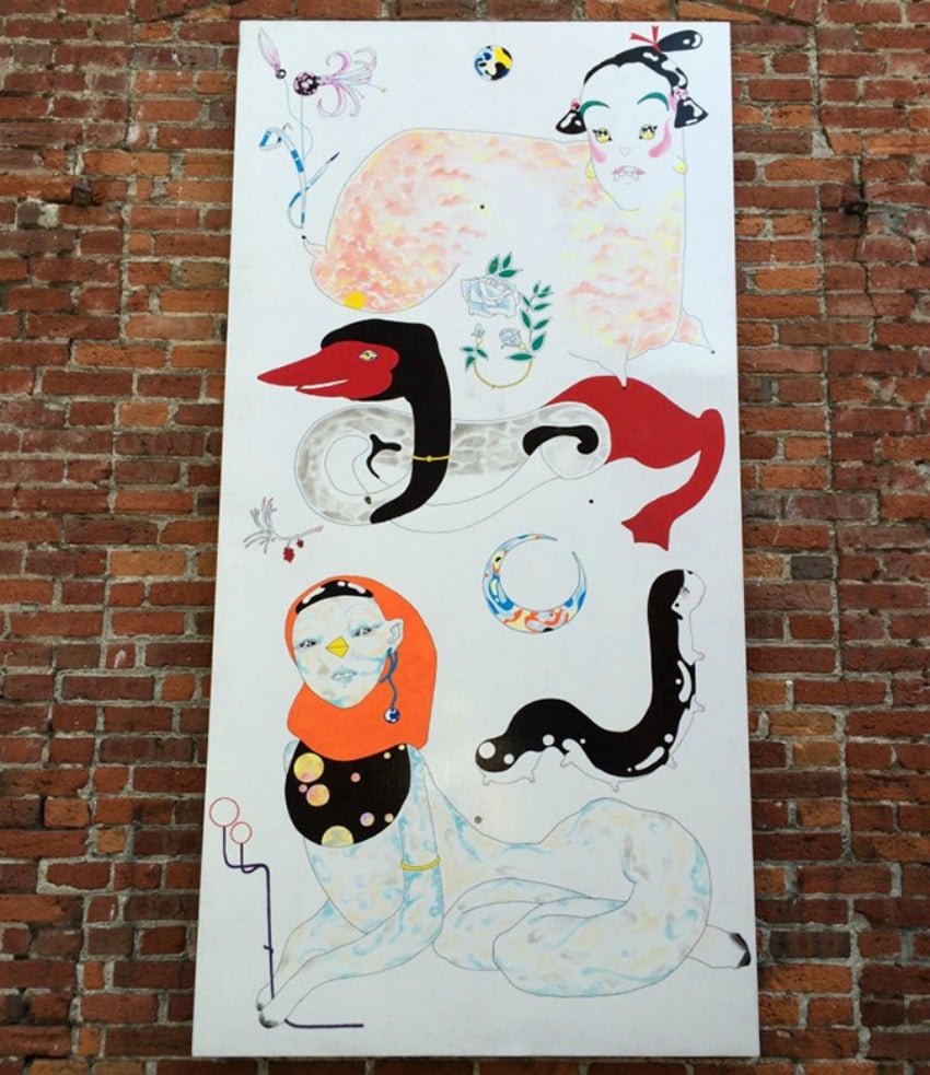 Artist Liz P. Dempsey