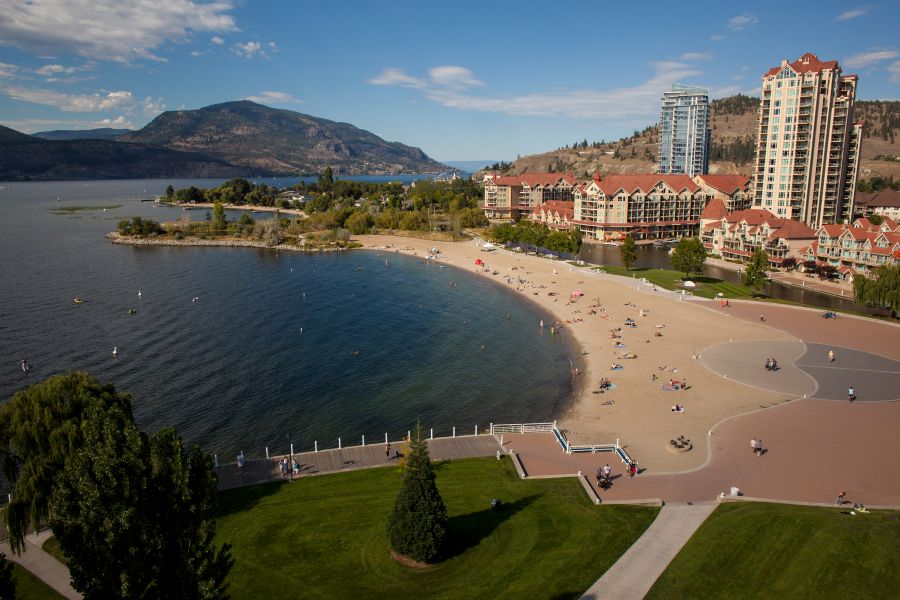 <who>Photo Credit: Tourism Kelowna</who>Tugboat Beach