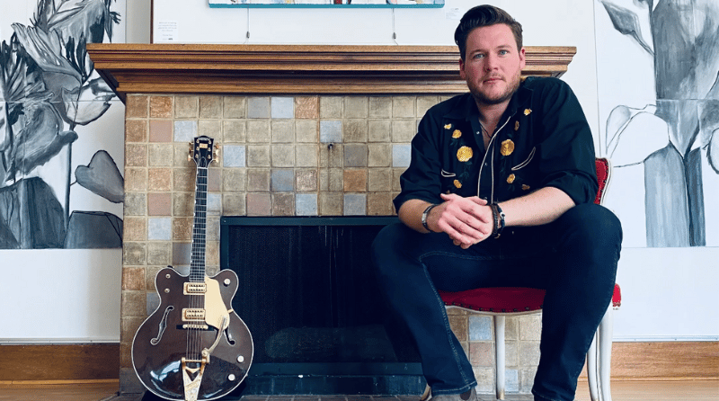 An Okanagan musician is celebrating the release of his first solo album with a show on Saturday
