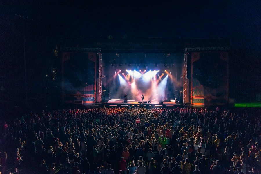 Serena Ryder performing at Squamish Constellation Festival 2019.