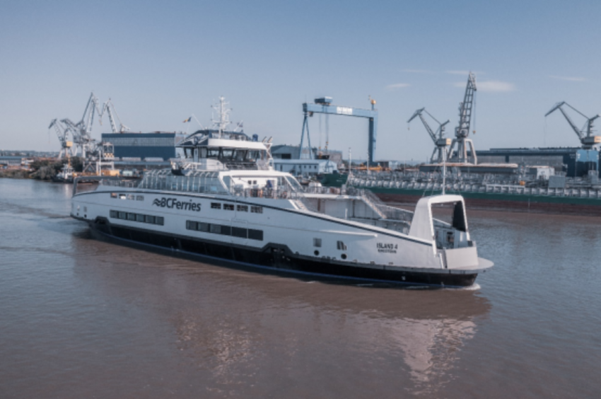 Contract award for new BC Ferries hybrid Island Class vessels
