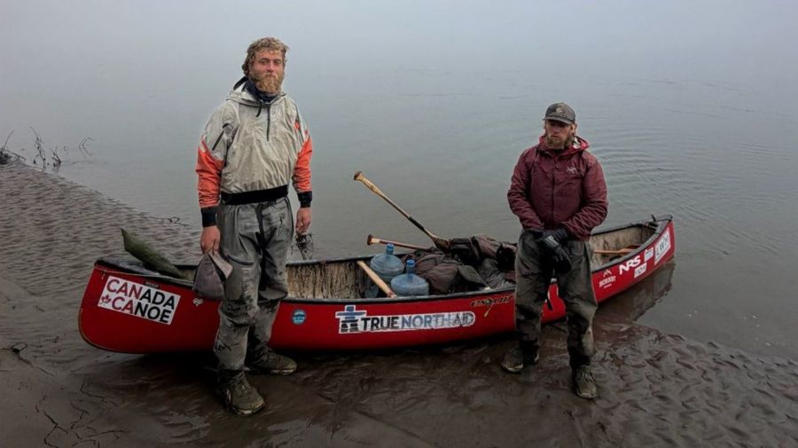 Ambitious canoers near end of Canada-long trip raising funds for ...