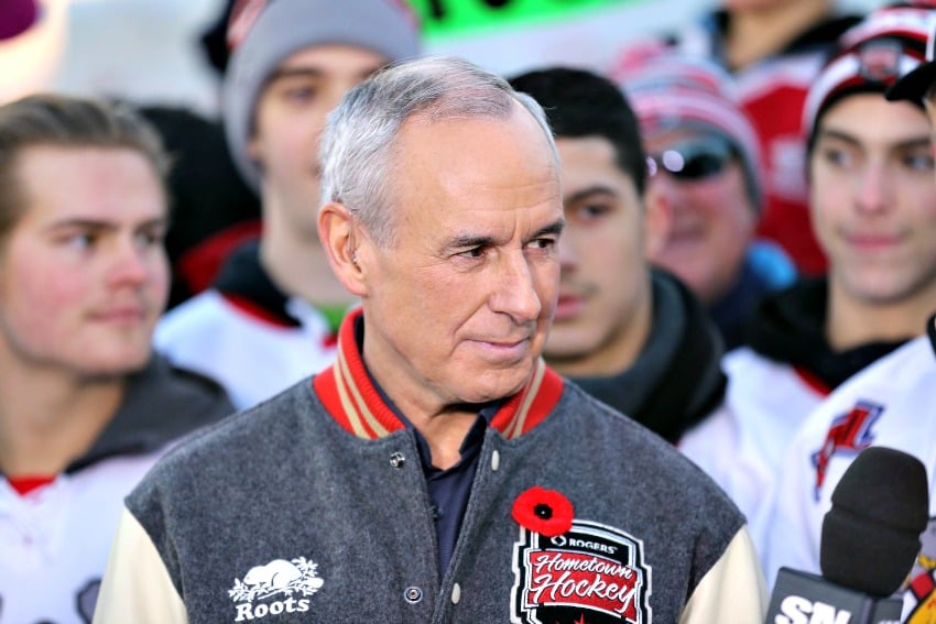 <who>Photo Credit: KelownaNow</who>Ron MacLean and the Hometown Hockey gang will be back in the Okanagan in January.