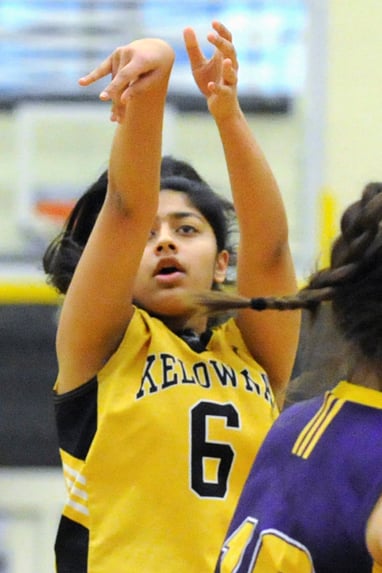<who>Photo Credit: Lorne White/NowMedia </who>Owls' Japleen Chahal scored 29 points in two games.