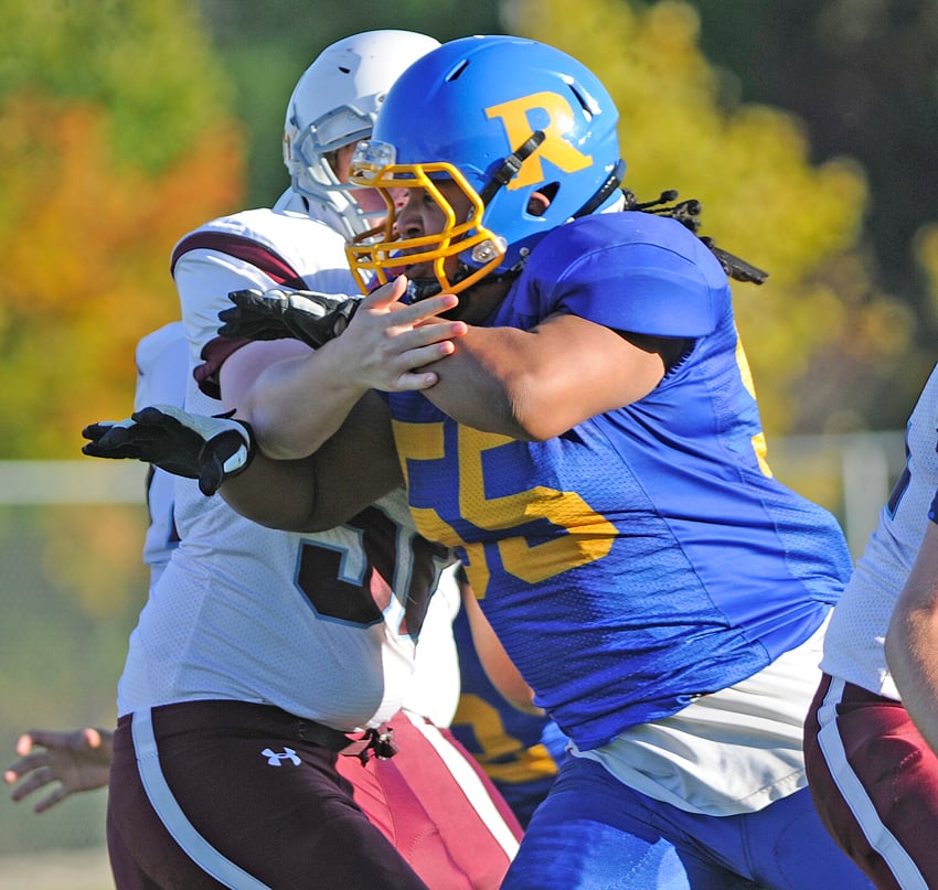 Bear Akachuk lived up to his name by dominating the trenches for the Voodoos.