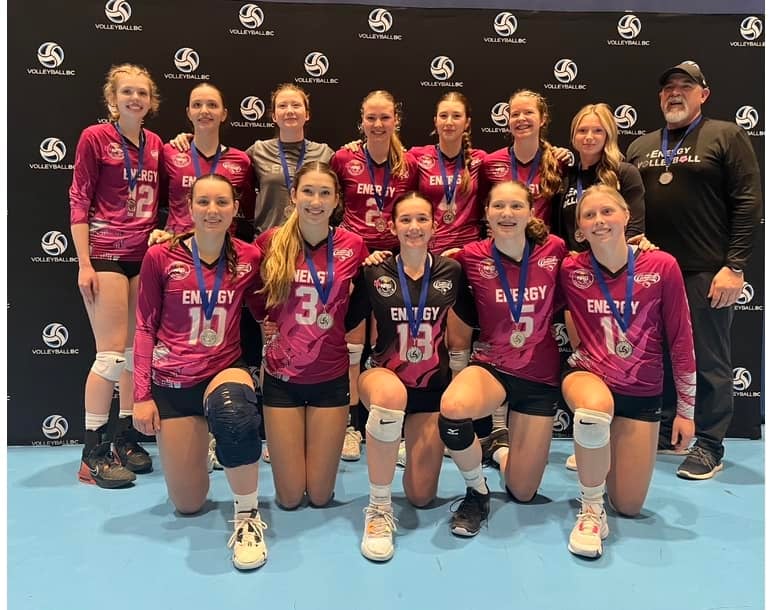 <who> Photo Contributed </who> (Back left to right) Shelby Watts, Jada Bargery, Minerva McCarthy-Harley, Lily Sterner, Hanna Keller, Cassie Einarson, Assistant coach Charli Hoyer, head coach Wayne Green (Front left to right) Ella Green, Morgan McLean, Jaya Desjarlais, Zoe Koblischke, Summer Walker