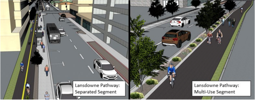 Council to take another look at proposed multi-use path on Lansdowne Street
