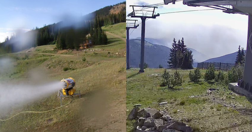 <who> Photo credit: Apex Mountain Resort </who> The scene at Apex this morning.