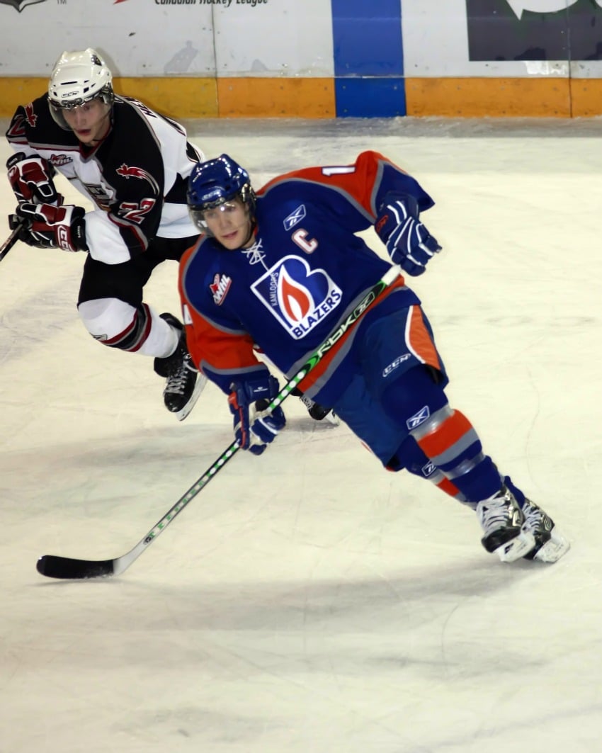<who> Photo Credit: Kamloops Blazers </who> Scott Wasden