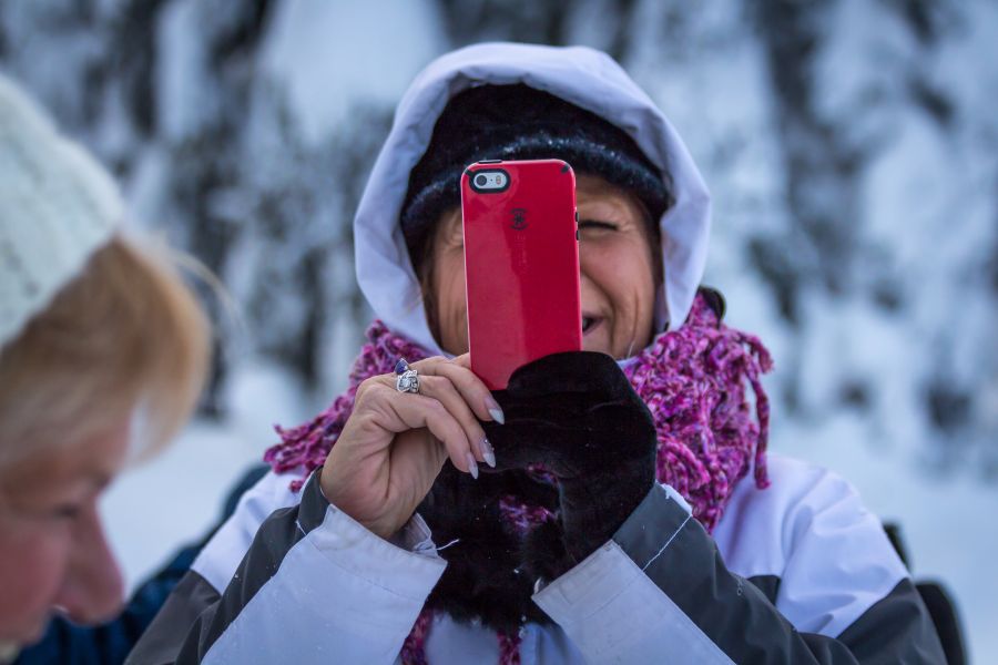 Have your cellphone on hand to snap great photos and to call for help in the case of an emergency.