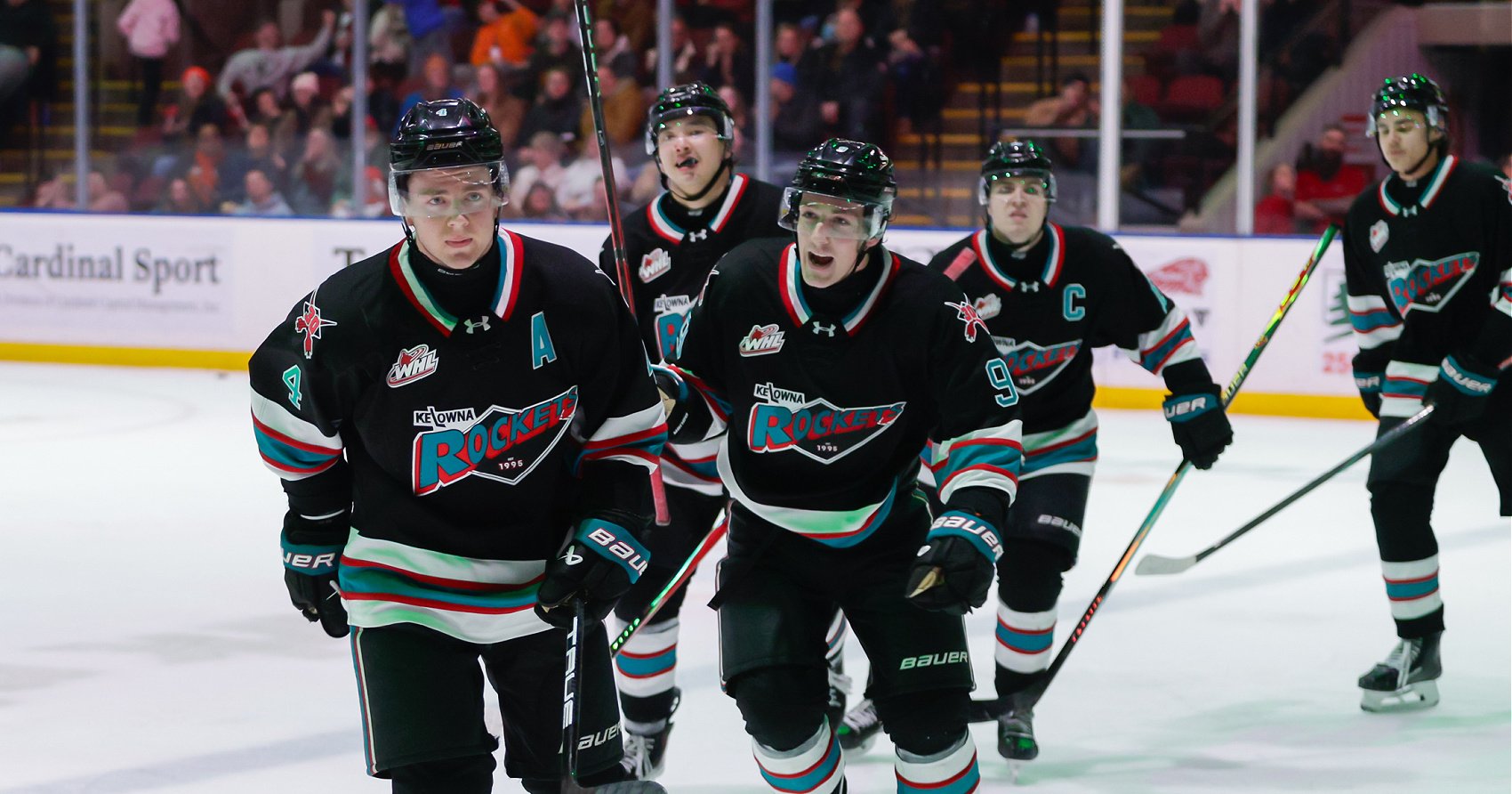 Highlights: Rockets record 61 shots in come-from-behind win over Giants