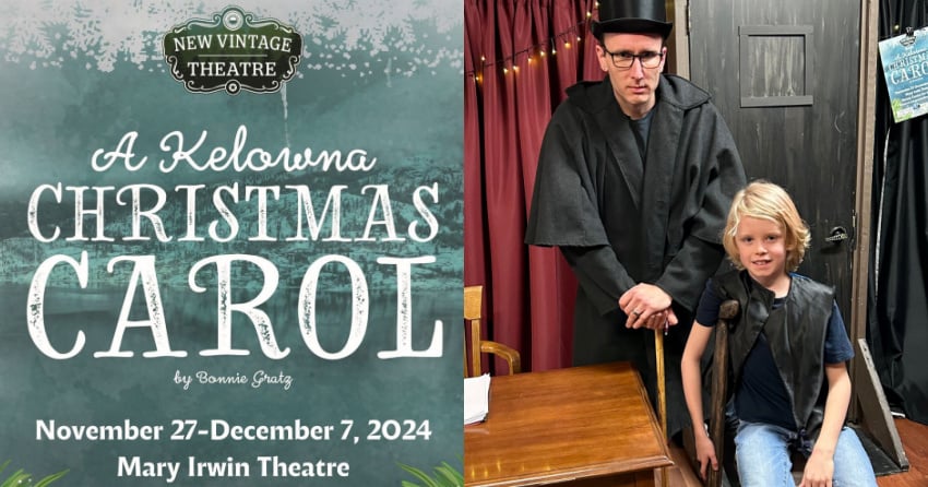 A Kelowna Christmas Carol ready to debut at the Mary Irwin Theatre