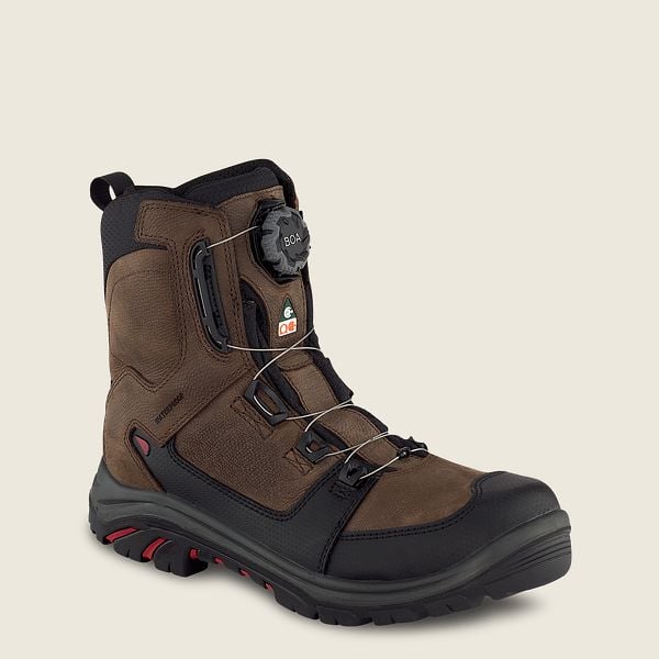 <who>Photo Credit: Red Wing Shoes</who>Bring hiker-inspired performance to the jobsite with these lightweight, medium-duty boots featuring the BOA® Fit System for quickly dialling in a uniform fit.
