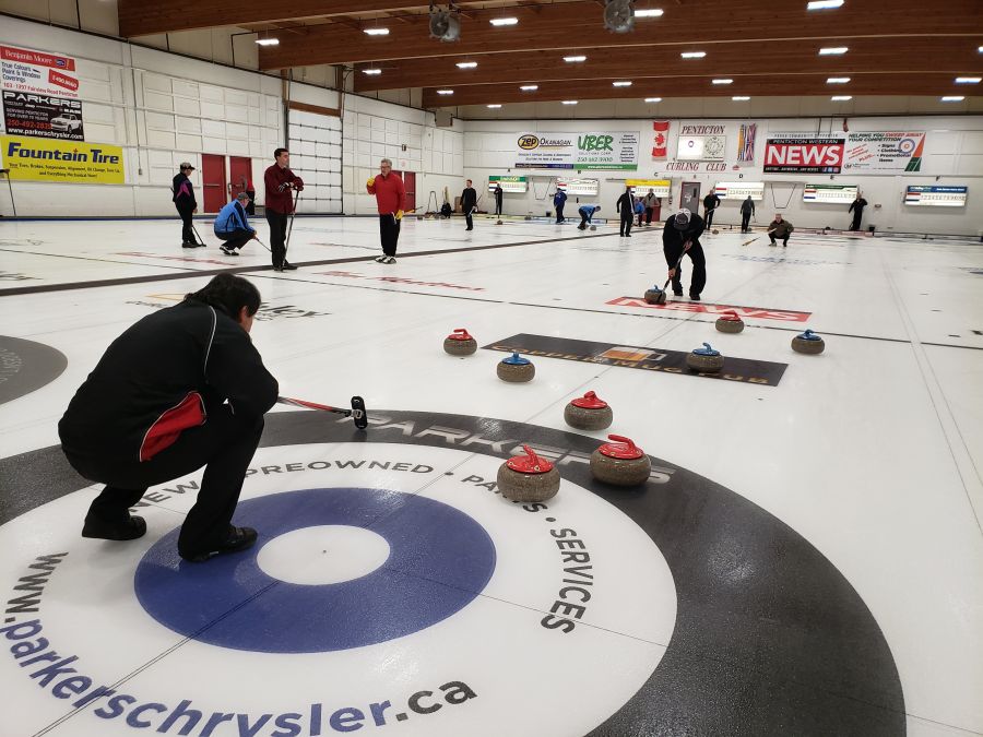 <who> Photo Credit: NowMedia </who> Penticton Curling Club shut down due to positive COVID test.