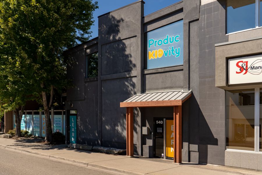 <who>Photo Credit: ProducKIDvity</who>ProducKIDvity's first location on Leon Avenue.