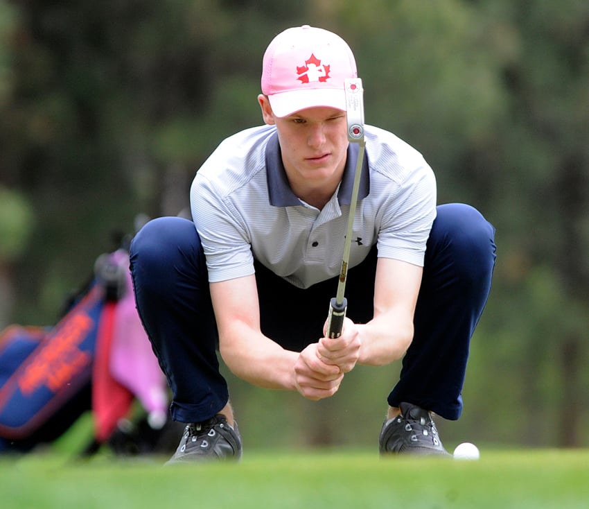 <who>Photo Credit: Lorne White/KelownaNow </who>Now ranked among the top junior golfers in the country, Wilson has plans for a busy summer on the links.
