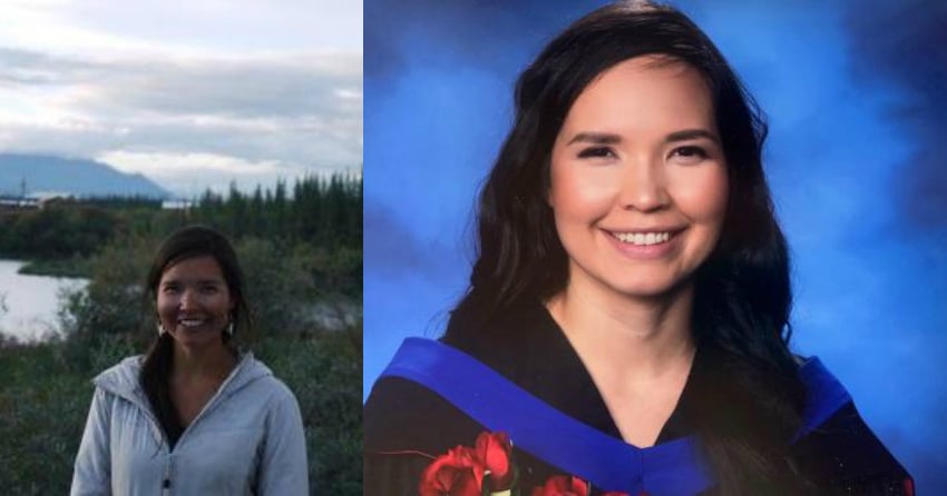 Briana Tetlichi is a 2020 nursing grad from the Vuntut Gwitchin First Nation in Yukon.