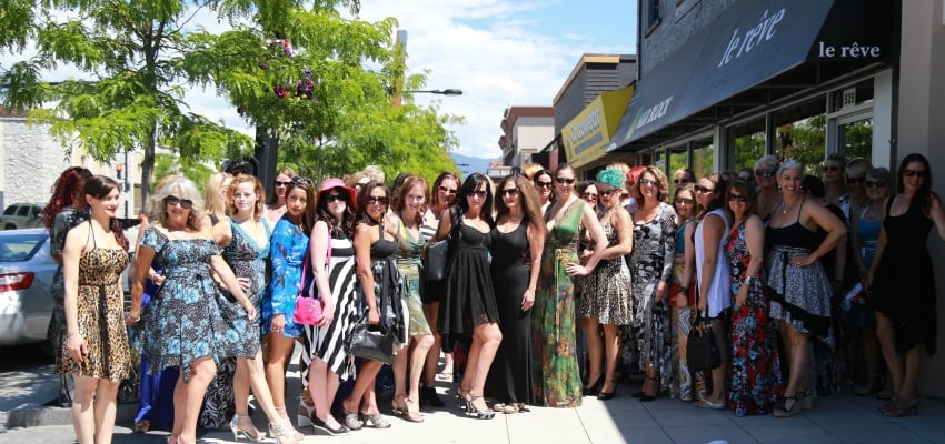 Kelowna fashion designer celebrates business milestone