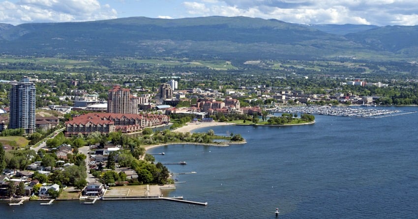 Concern for foreshore with Okanagan Lake sitting above full pool