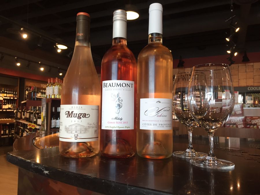 Check out the lineup of fabulous rosés!