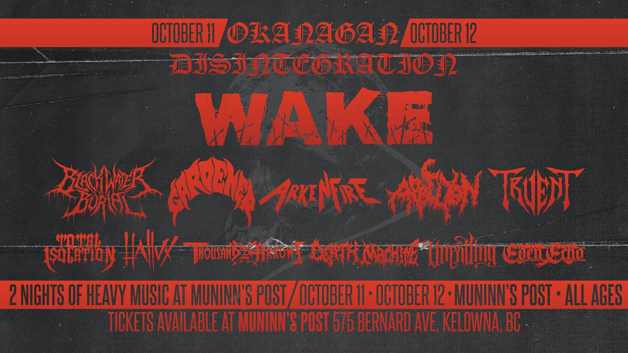 New metal music festival on the way to Kelowna this fall
