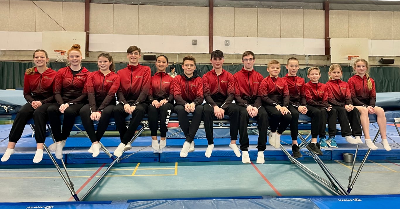 Kelowna trampoline gymnastics team triumphs at Aaron Johnson Memorial Cup