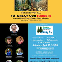 FUTURE OF OUR FORESTS COMMUNITY TOWN HALL