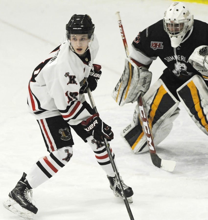 <who>Photo Credit: Lorne White/NowMedia </who>Rookie Lane Paddison scored his ninth and 10th goals of the season and assisted on two others.