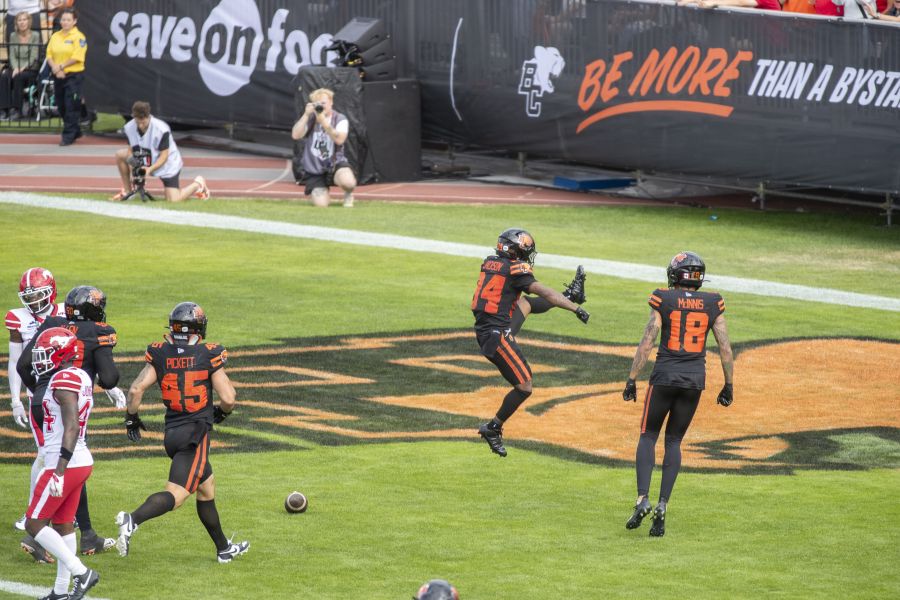 PHOTOS: First CFL game in Kelowna a smashing success despite Lions loss