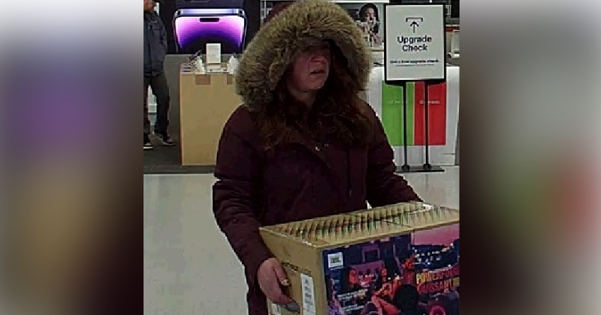 RCMP looking for alleged shoplifter from Best Buy in Nanaimo
