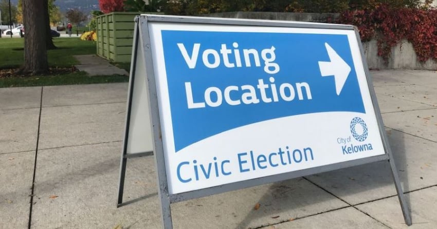 City of Kelowna needs to hire around 300 people to work October election