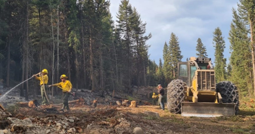 Crews mopping up, patrolling across Bush Creek East wildfire in the Shuswap
