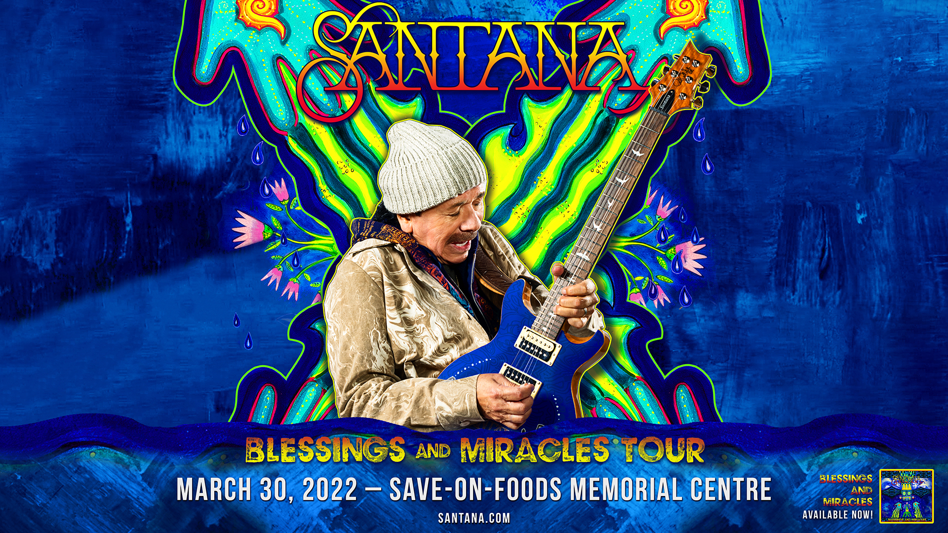 Contest alert! Enter to win a VIP concert experience to see Sanatana live at the Save On Food’s Memorial Center