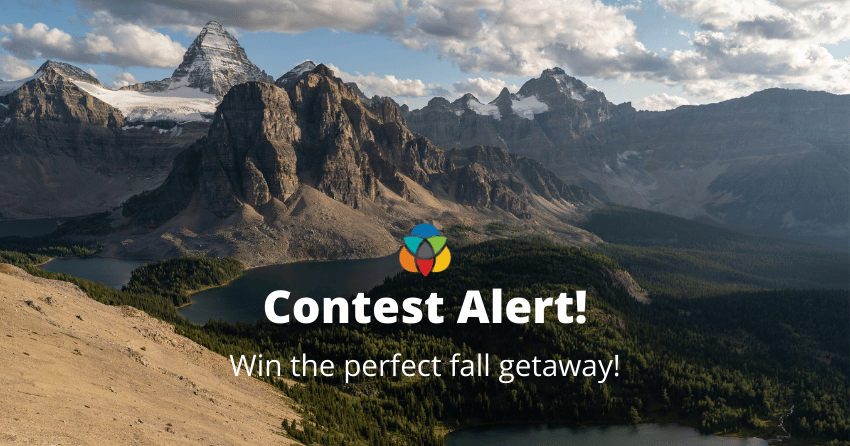 CONTEST CLOSED! Win the perfect fall getaway!