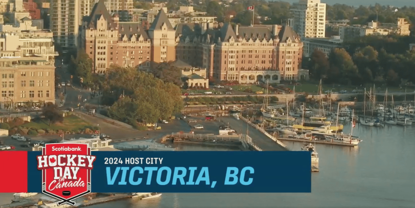 Victoria to host 2024 Scotiabank Hockey Day in Canada