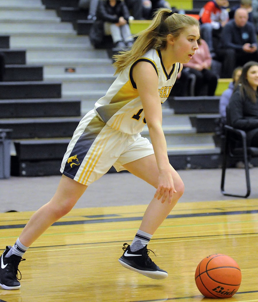 The Huskies' Devon Felt was player-of-the-game against Semiahmoo.