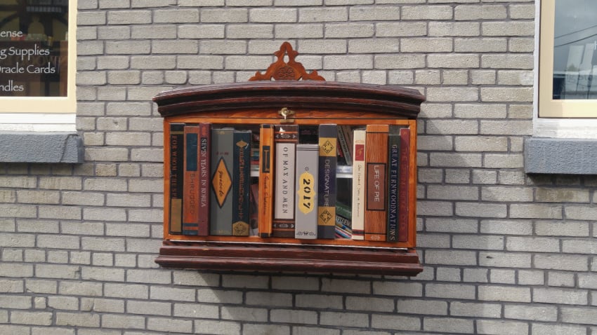 <who>Free Little Libraries/Pocket Places Project</who>Fernwood and Gladstone
