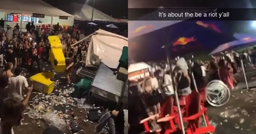 Riots break out at the PNE after Breakout Festival headliner cancels ...