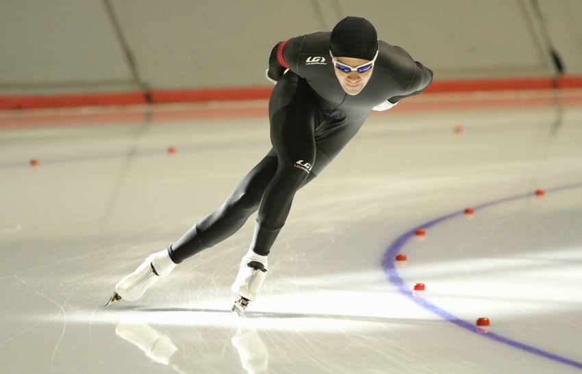 <who>Photo Credit: Contributed </who>Nick Goplen of Kelowna earned a berth on the Canadian speed skating team earlier this month
