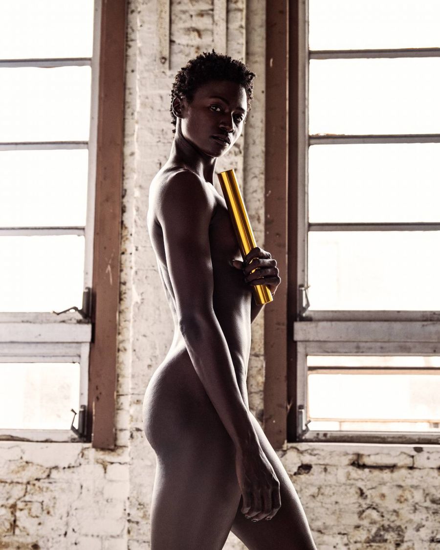 <who>Photo Credit: ESPN's Body Issue</who>Tori Bowie