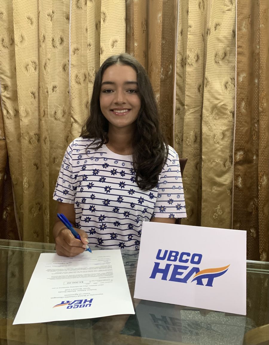 <who>Photo Credit: Contributed </who> Khushi Hooda looks forward to joining the Heat squad next season.