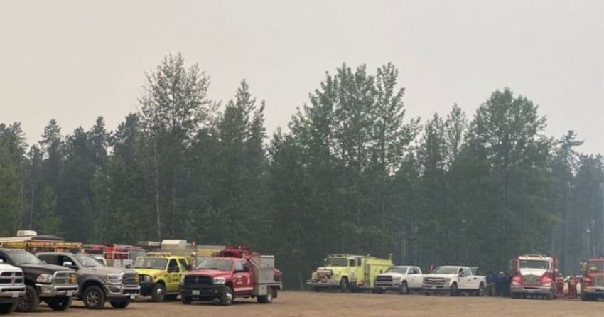Evacuation order issued for entire BC town lifted after a week