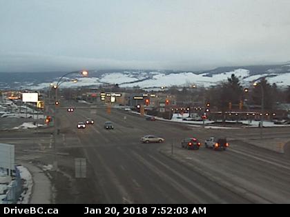 <who> Photo Credit: BC Highway Cams </who> Highway 97 and Highway 33.
