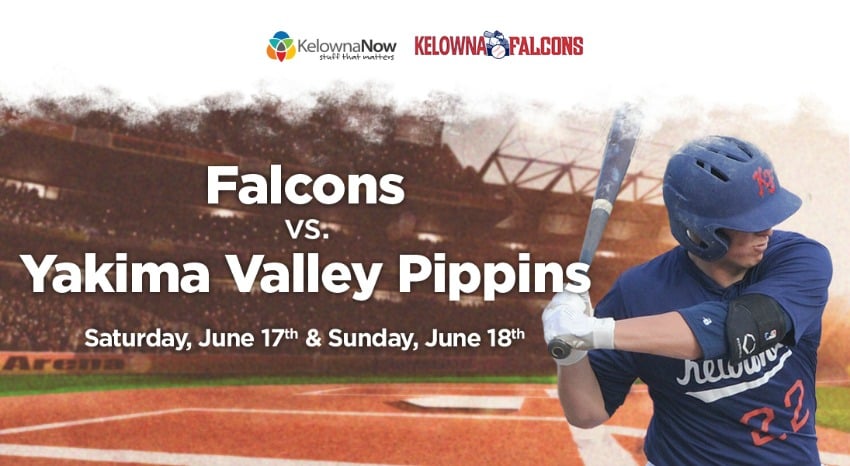 Closed – Flash Contest Alert! Win tickets to the Kelowna Falcons Game June 17th and 18th!