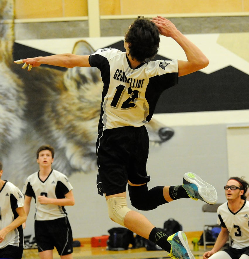 <who>Lorne White/KelownaNow </who>Lake Country's Fynn McCarthy is one of 13 players in Canada on the national youth (U18) volleyball team.