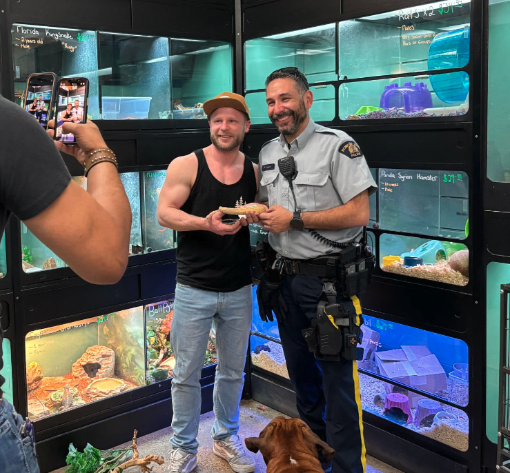 UPDATE: Beloved snake returned to Kelowna pet store