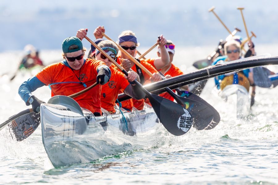 PHOTOS: Wild outriggers make big splash on Okanagan Lake