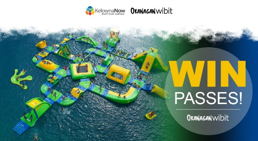 Closed – Contest Alert! Win passes to Kelowna Wibit Water Park!