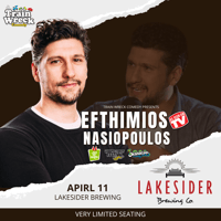 Efthimios Nasiopoulos at Lakesider Brewing