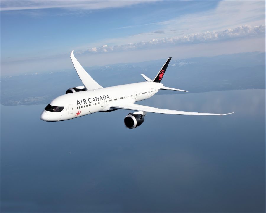 </who>Air Canada flies non-stop between Vancouver and Dubai and Toronto and Dubai using the quick, quiet, comfortable and fuel-efficient Boeing 787 Dreamliner.